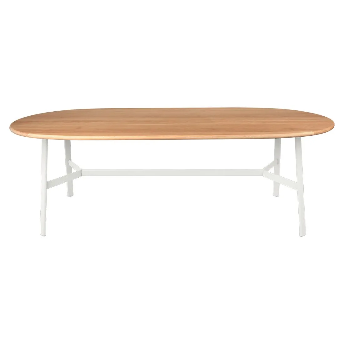 Fermob So'o SO O TABLE CHENE OVALE Blanc Coton